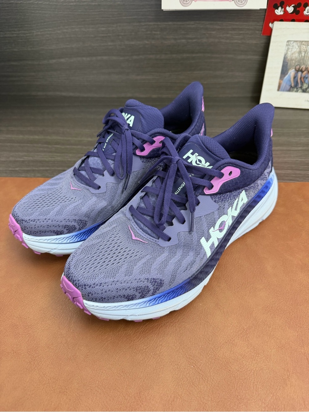 Hoka Challenger 7 Women's Purple Running Shoes